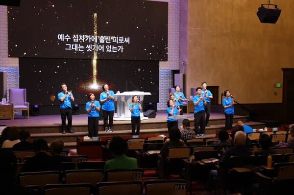 한어유년부 교사 헌신예배